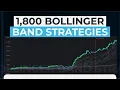 I tested 1 800 Bollinger Bands Strategies