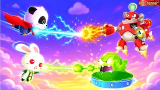 👑 SIÊU ANH HÙNG GIẢI CỨU THẾ GIỚI GẤU TRÚC KHỎI QUÁI VẬT CHẤT NHỜN MA QUÁI KN Channel