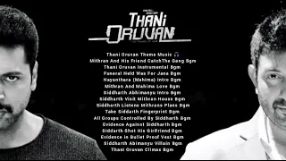 thani oruvan bgm jukebox ost music director hiphop tamizha