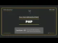 Lecture 02 - PHP Variables Explained Types Echo Concatenation