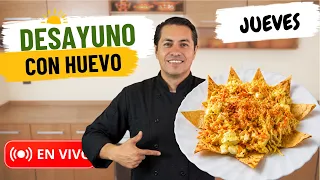 Quieres bajar de peso? cambia tus desayunos, Desayuno facil y saludable con huevos y mucha fibra