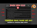 How to Fix Traceback Most Recent Call Last Error RuntimeError cannot import name orientation helper