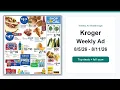 Kroger Weekly Ad 26 - 26 Top Deals