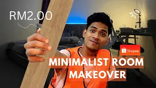 Download MAKEOVER BILIK TIDUR RUMAH BARU MALAYSIA | SHOPEE PART 1 MP3