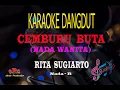 Download Lagu Karaoke Cemburu Buta Nada Wanita - Rita Sugiarto (Karaoke Dangdut Tanpa Vocal)