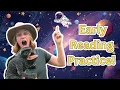 LET S READ Kindergarten Reading Practice Space Theme Read Aloud with Worksheet Grade 1