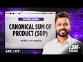 Lec-7 Canonical Sum of Product SOP with example