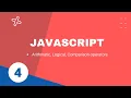 4 Arithmetic Logical Comparison Operators in javaScript