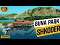 Lagu #Buna Park Shkoder - 🇦🇱 #Albania | DRONE FOOTAGE 4K |