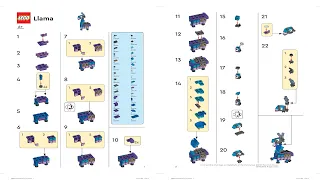 LEGO instructions - Promotional - 5008257 - Fortnite - Llama