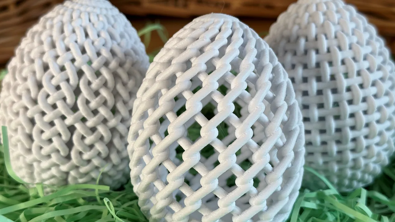 Lattice Easter Egg (Wicker)