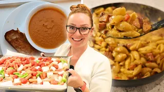 “We've Got Food at Home” Kitchen Reset | Cleaning Out the Fridge & Cooking With What We Have