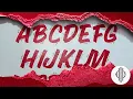 CASUAL SCRIPT ALPHABET x Mattia Bonora Sign Painting Tutorial
