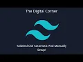 Easy Manually And Automatic Tailwind CSS Setup