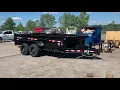 PJ Trailers 7 ft x 14 ft dump trailer at Rock s Trailer Sales
