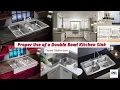 Proper Use of a Double Bowl Kitchen Sink Double Bowl Sink Double Bowl Kitchen Sink