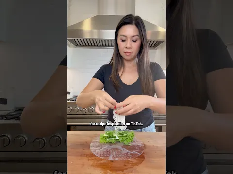 Vietnamese spring rolls today, whatever you’re craving tomorrow. 🍽️ Search it, like it, make it.