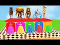 Download Lagu Long Slide Game With Cow Elephant Gorilla Hippopotamus Tiger 3d Animal Game Funny 3d Animals