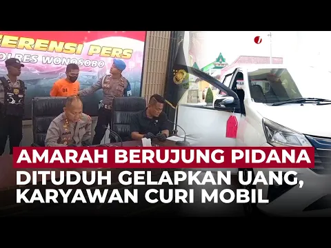 Sakit Hati Dituduh Gelapkan Uang, Pria di Wonosobo Nekat Curi Mobil Atasan