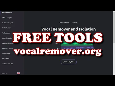 Download MP3 FREE ONLINE TOOLS - Vocal Remover