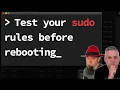 Running Commands as Different Users with Sudo