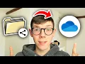 How To Upload Share Files On OneDrive - Full Guide