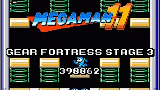 Mega Man Maker Gear Fortress Stage 3 MM11 ID 398862 Created By Mega Man 11 FC 