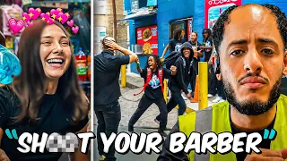 I Went Bald to Prank Customers in the Hood 😂 *Funniest Reactions*