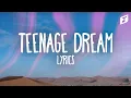 Download Lagu Olivia Rodrigo - teenage dream (Lyrics)