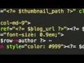 Build an online shop with Codeigniter - part 129 jQuery Mobile 4 blog
