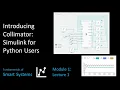 Introducing Collimator Simulink for Python Users