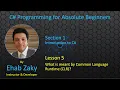 01-05 What is meant by Common Language Runtime CLR English