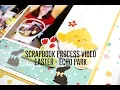 Scrapbook Process - Easter Echo Wishes