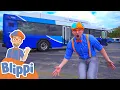 Download Lagu Blippi Explores a Bus! | Learn About Vehicles For Kids | Educational Videos For Toddlers
