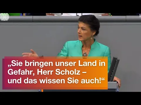 Download MP3 „Sie bringen unser Land in Gefahr, Herr Scholz – und das wissen Sie auch!“