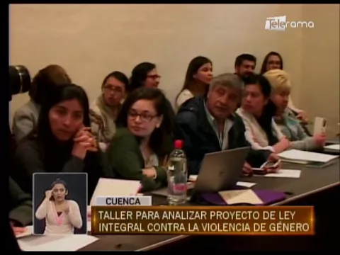 Taller para analizar proyecto de ley integral contra la violencia de género