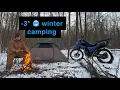 HAWK 250 goes EXTREME winter camping