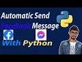 Facebook messenger bot python chatbot chatbot Facebook messenger python in hindi