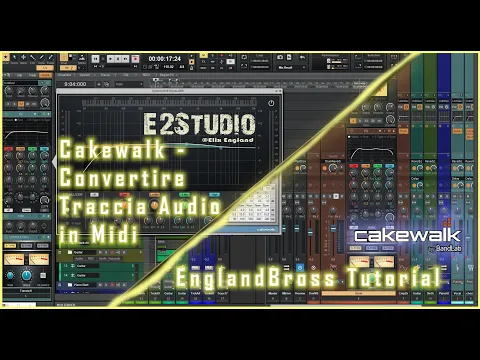 Download MP3 Cakewalk ita - Tutorial 43 - Convertire file Audio in file MIDI