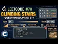 Climbing Stairs Leetcode 70 Numbers