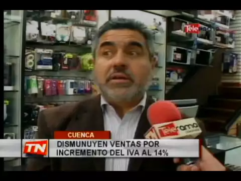 Disminuyen ventas por incremento del iva al 14%