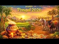 Lagu Happy Pongal 2026 | Happy Pongal Status | Pongal Whatsapp Status | Pongal Wishes