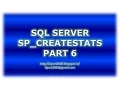 Sp - CreateStats