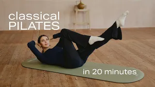CLASSICAL PILATES WORKOUT in 20 Minutes Lottie Murphy Pilates