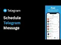How to Schedule a Message on Telegram