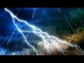 Download Lagu Big Thunder \u0026 Rain Sounds | Storm White Noise | Sleep, Study, Relax | 10 Hours
