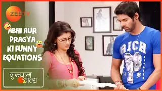 pragya abhi shirt abhi aur pragya ki funny equations kumkum bhagya zee tv