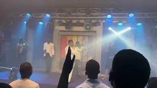 Electrifying moments when James Ben sings a medley with the name of Jesus