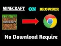 How To Play Minecraft On Browser | 100% Working Trick | Play Minecraft On Low End PC |