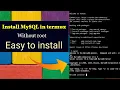 How to get MySql On Android how to install MySQL in termux MySql DATABASE On Android